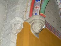 Carcassonne - Notre-Dame de l'Abbaye - Consoles (2)
